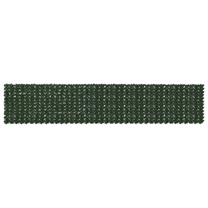 Ecran de balcon cu frunze Verde închis 500 x 100 cm WALTI