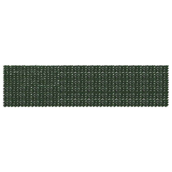 Ecran de balcon cu frunze Verde închis 600 x 150 cm WALTI