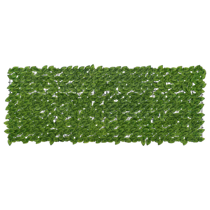 Ecran de balcon cu frunze Verde și galben 200 x 75 cm WALTI