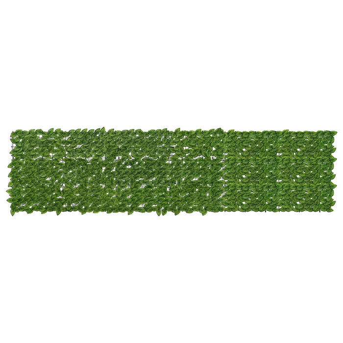 Ecran de balcon cu frunze Verde și galben 300 x 75 cm WALTI
