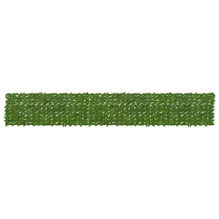 Ecran de balcon cu frunze Verde și galben 500 x 75 cm WALTI
