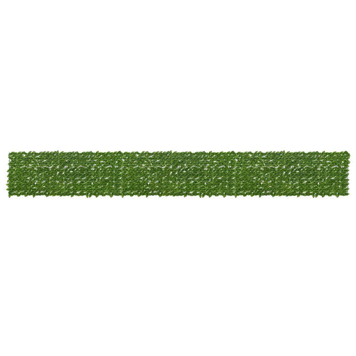 Ecran de balcon cu frunze Verde și galben 600 x 75 cm WALTI