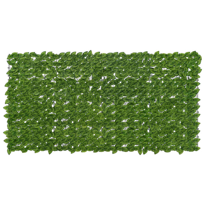 Ecran de balcon cu frunze Verde și galben 200 x 100 cm WALTI