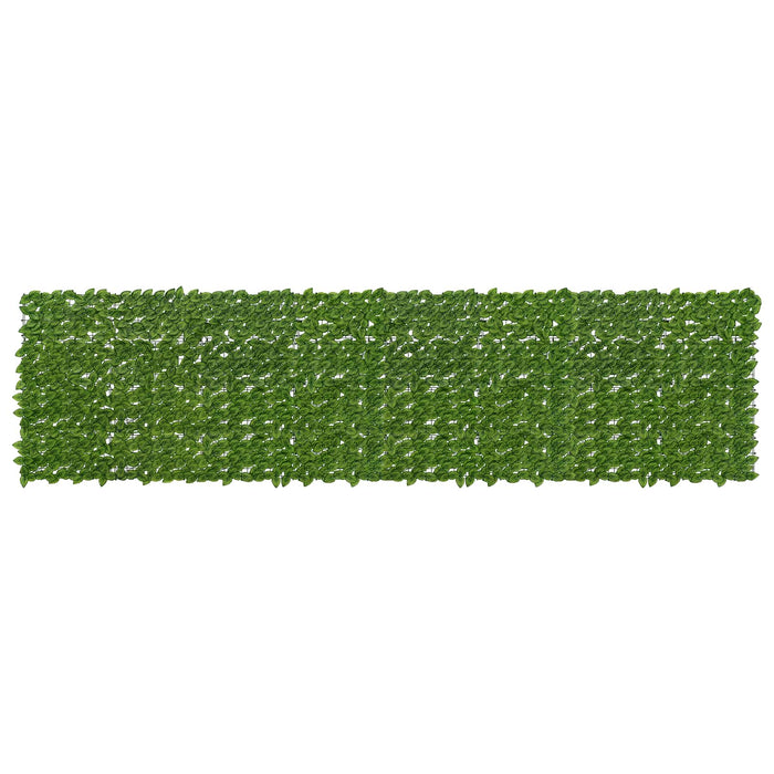 Ecran de balcon cu frunze Verde și galben 400 x 100 cm WALTI
