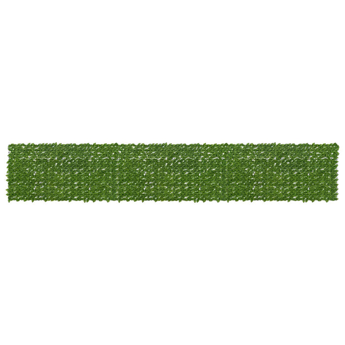 Ecran de balcon cu frunze Verde și galben 600 x 100 cm WALTI