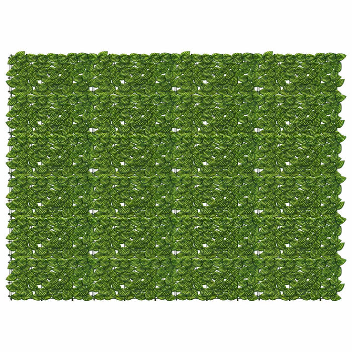 Ecran de balcon cu frunze Verde și galben 200 x 150 cm WALTI