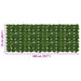 Ecran de balcon cu frunze Verde 200 x 75 cm - WALTI WALTI