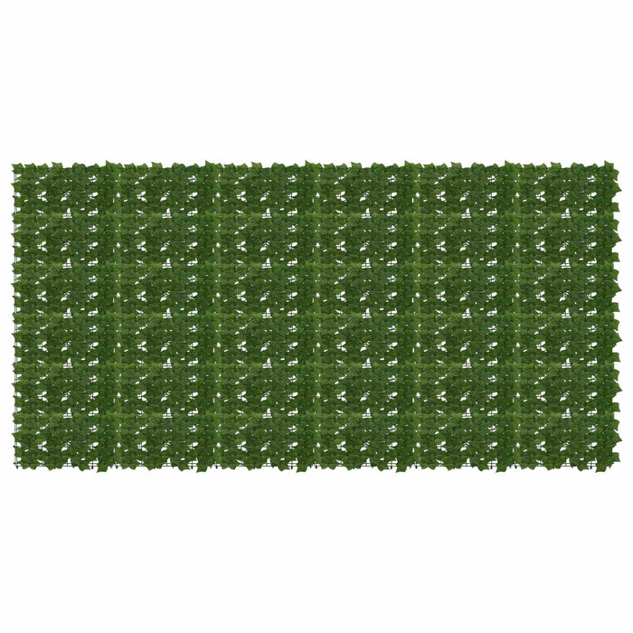 Ecran de balcon cu frunze 300 x 150 cm Polietilenă și țesătură WALTI