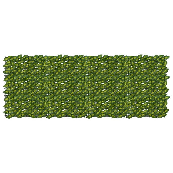 Ecran de balcon cu frunze Verde și galben 200 x 75 cm WALTI