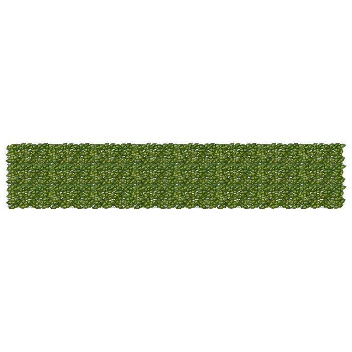Ecran de balcon cu frunze Verde și galben 400 x 75 cm WALTI