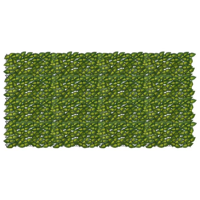 Ecran de balcon cu frunze Verde și galben 200 x 100 cm WALTI