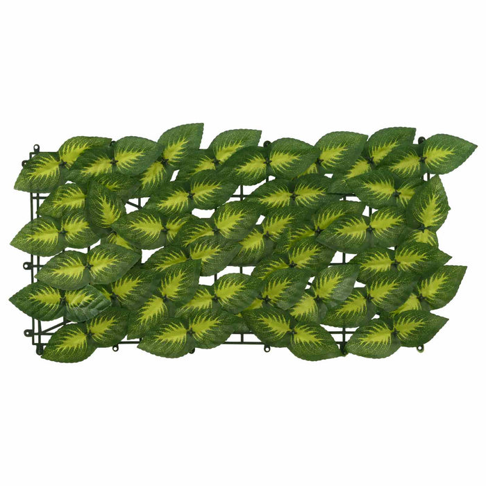 Ecran de balcon cu frunze Verde și galben 200 x 150 cm WALTI