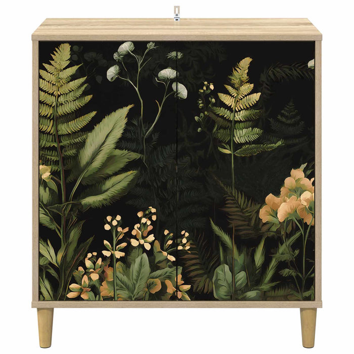 Bufet RHENEN Sonoma 69 x 33 x 75 cm Lemn prelucrat WALTI