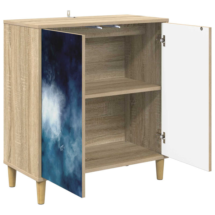 Bufet RAALTE Sonoma 69 x 33 x 75 cm Lemn prelucrat WALTI