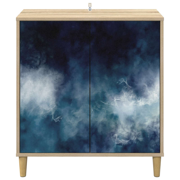 Bufet RAALTE Sonoma 69 x 33 x 75 cm Lemn prelucrat WALTI