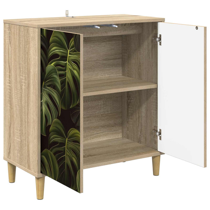 Bufet ELBURG Sonoma 69 x 33 x 75 cm Lemn prelucrat WALTI