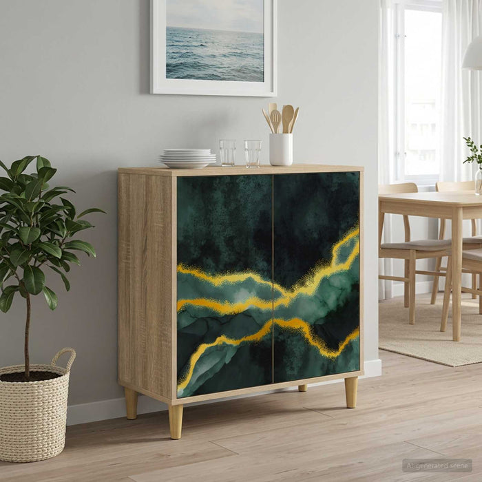 Bufet WIJHE Sonoma 69 x 33 x 75 cm Lemn prelucrat WALTI