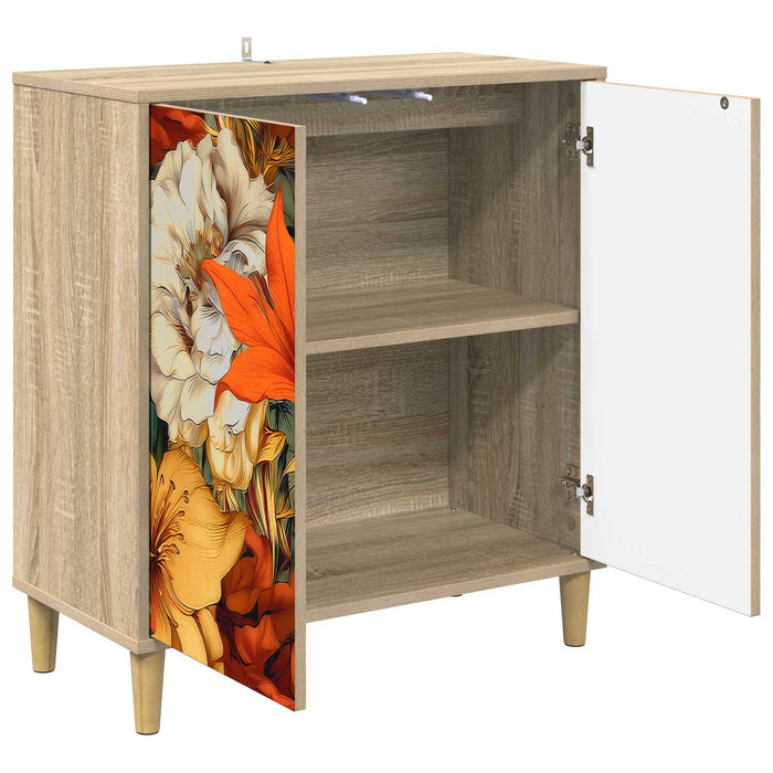 Bufet GENNEP Sonoma 69 x 33 x 75 cm Lemn prelucrat WALTI