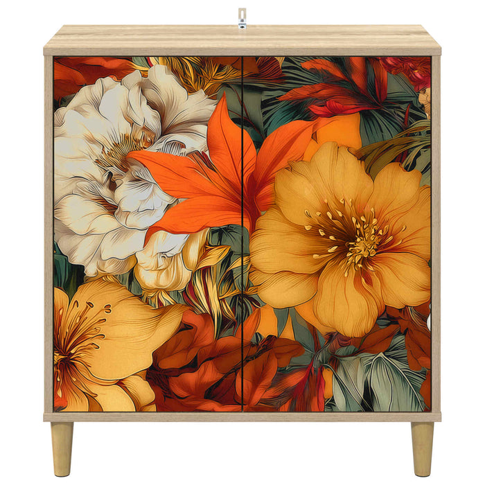 Bufet GENNEP Sonoma 69 x 33 x 75 cm Lemn prelucrat WALTI