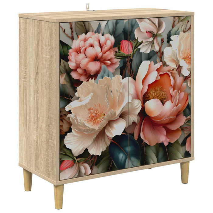 Bufet BORNE Sonoma 69 x 33 x 75 cm Lemn prelucrat WALTI