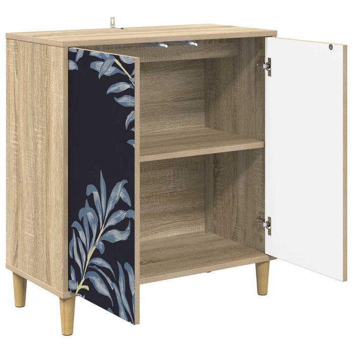 Bufet DOKKUM Sonoma 69 x 33 x 75 cm Lemn prelucrat WALTI