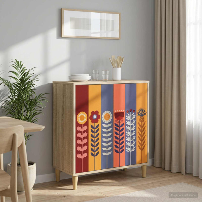 Bufet ESSEN Sonoma 69 x 33 x 75 cm Lemn prelucrat WALTI