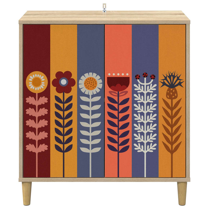 Bufet ESSEN Sonoma 69 x 33 x 75 cm Lemn prelucrat WALTI