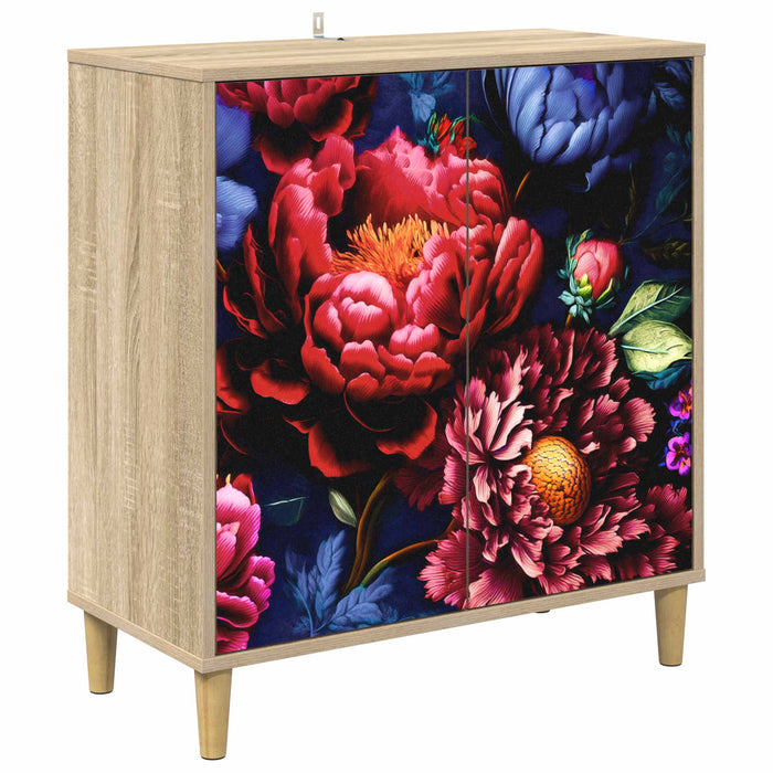 Bufet KIEL Sonoma 69 x 33 x 75 cm Lemn prelucrat WALTI