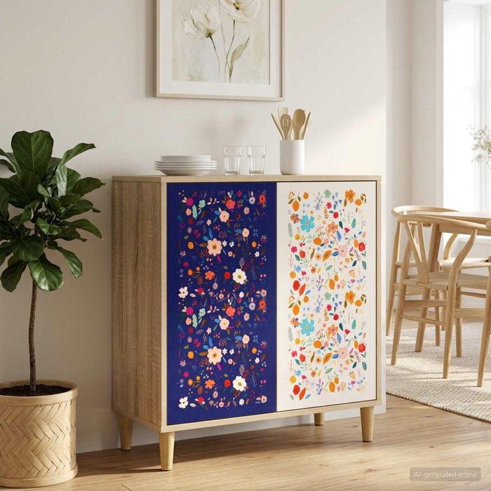 Bufet MAINZ Sonoma 69 x 33 x 75 cm Lemn prelucrat WALTI