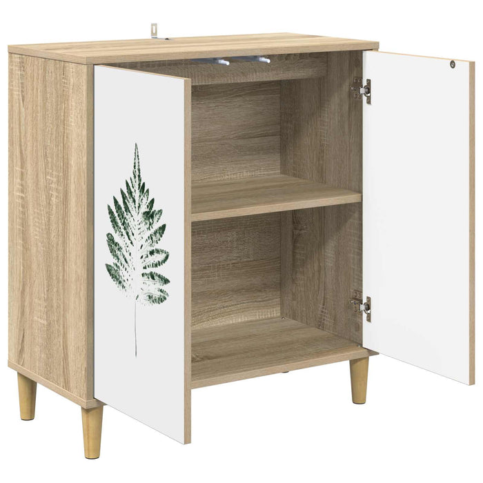 Bufet HANAU Sonoma 69 x 33 x 75 cm Lemn prelucrat WALTI