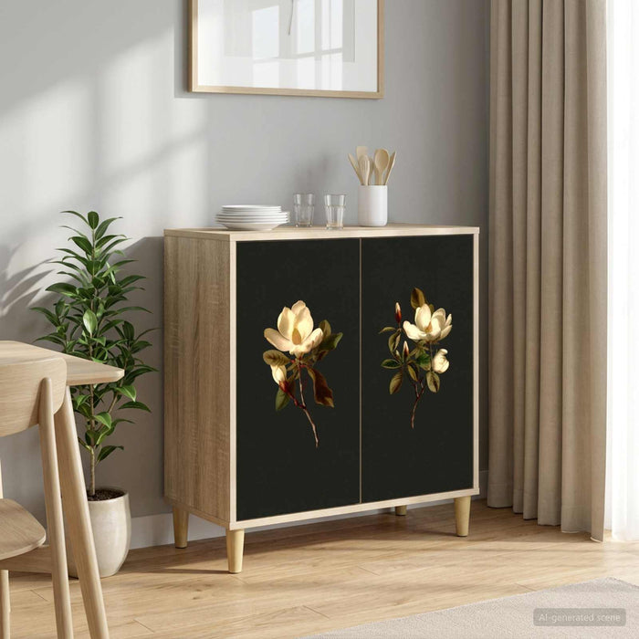 Bufet BREMEN Sonoma 69 x 33 x 75 cm Lemn prelucrat WALTI