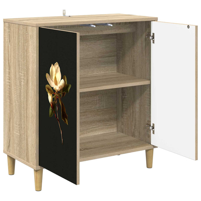 Bufet BREMEN Sonoma 69 x 33 x 75 cm Lemn prelucrat WALTI