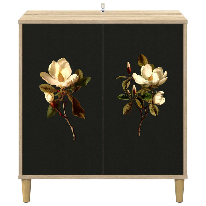 Bufet BREMEN Sonoma 69 x 33 x 75 cm Lemn prelucrat WALTI
