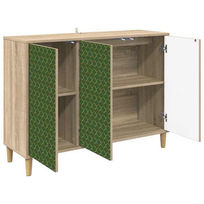 Bufet GELEEN Sonoma 102 x 33 x 75 cm Lemn prelucrat WALTI