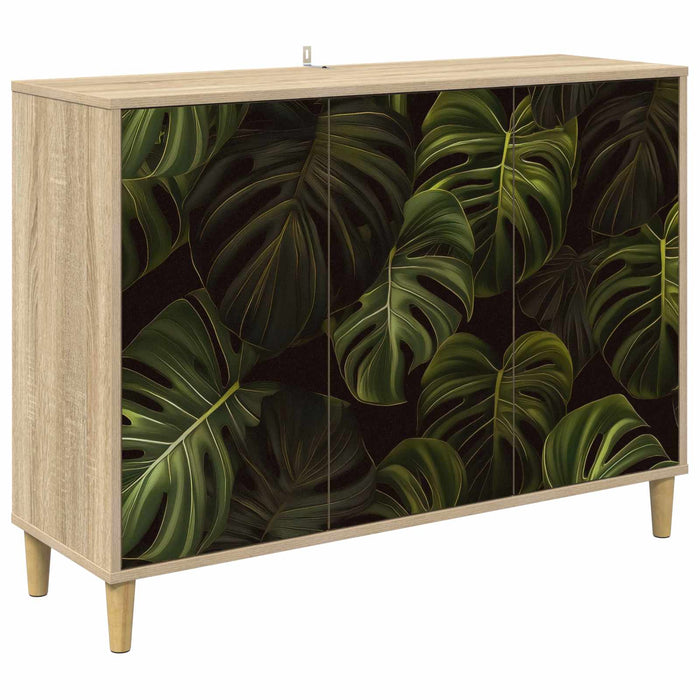 Bufet ELBURG Sonoma 102 x 33 x 75 cm Lemn prelucrat WALTI