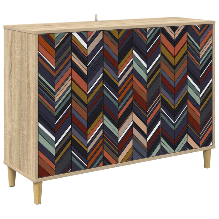 Bufet OMMEN Sonoma 102 x 33 x 75 cm Lemn prelucrat WALTI