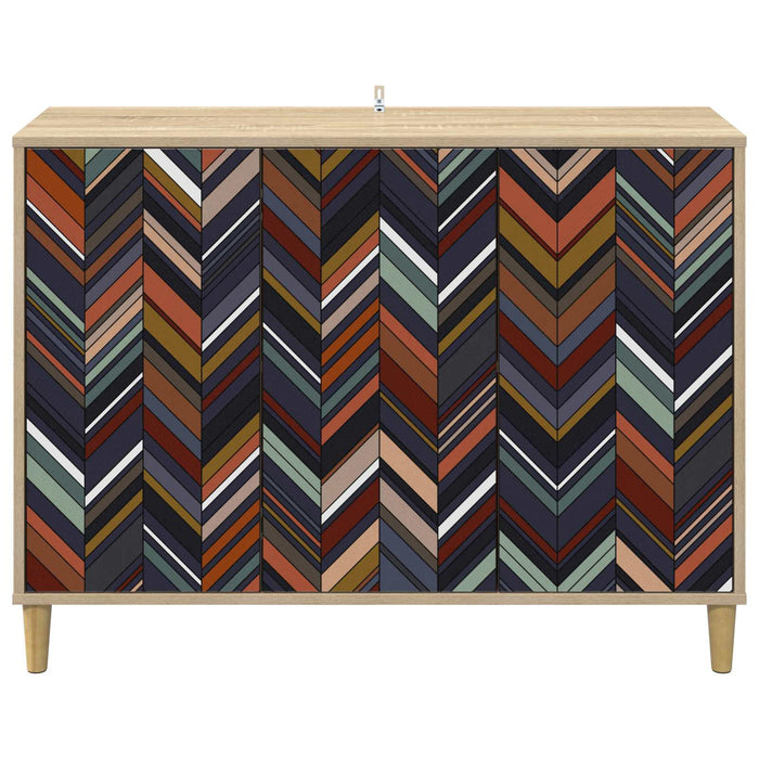 Bufet OMMEN Sonoma 102 x 33 x 75 cm Lemn prelucrat WALTI