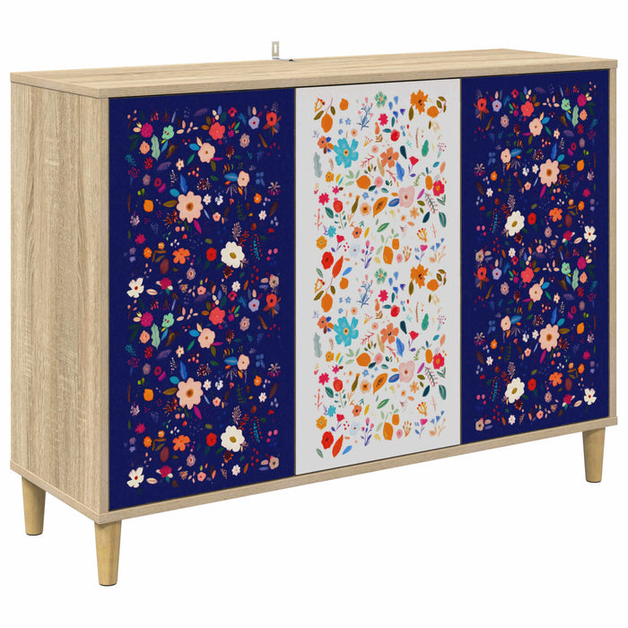 Bufet MAINZ Sonoma 102 x 33 x 75 cm Lemn prelucrat WALTI