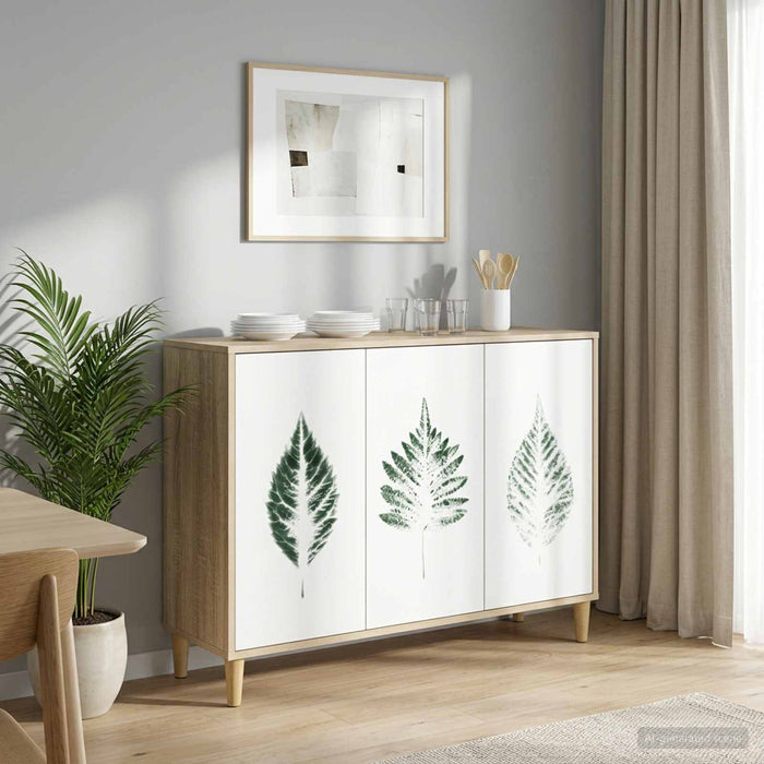 Bufet HANAU Sonoma 102 x 33 x 75 cm Lemn prelucrat WALTI