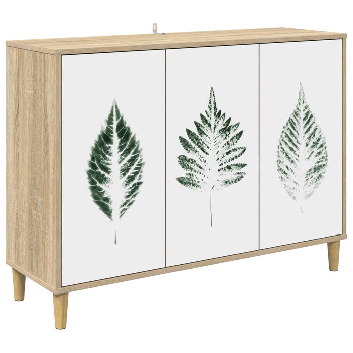 Bufet HANAU Sonoma 102 x 33 x 75 cm Lemn prelucrat WALTI
