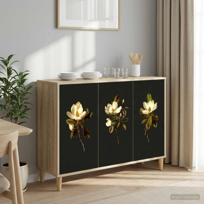 Bufet BREMEN Sonoma 102 x 33 x 75 cm Lemn prelucrat WALTI