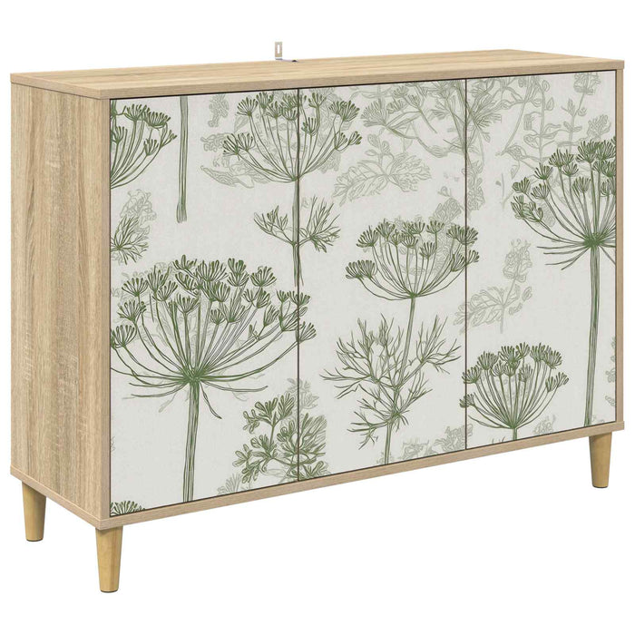 Bufet GOTHA Sonoma 102 x 33 x 75 cm Lemn prelucrat WALTI