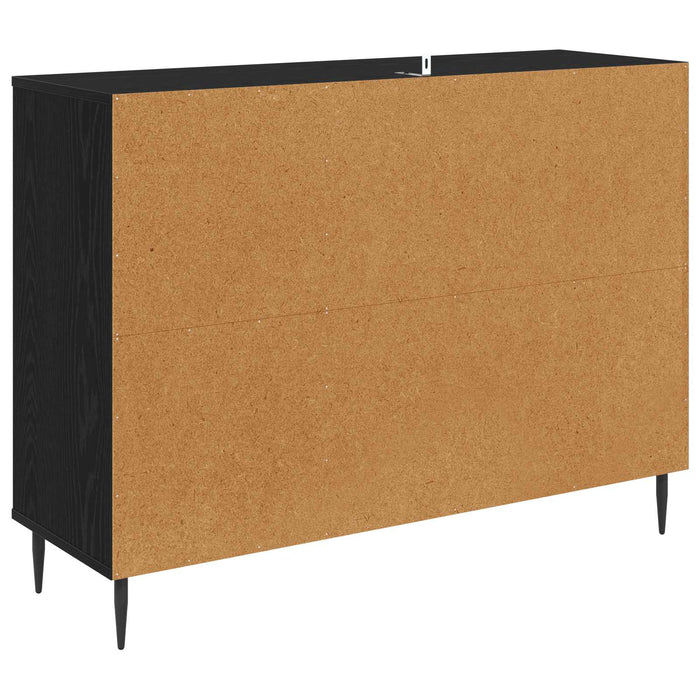Bufet GOTHA Stejar Negru 102 x 33 x 76 cm Lemn prelucrat WALTI