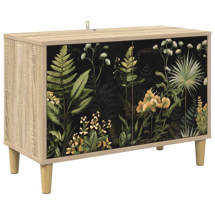 Cabinet TV RHENEN 69 x 33 x 50 cm Sonoma Lemn prelucrat WALTI