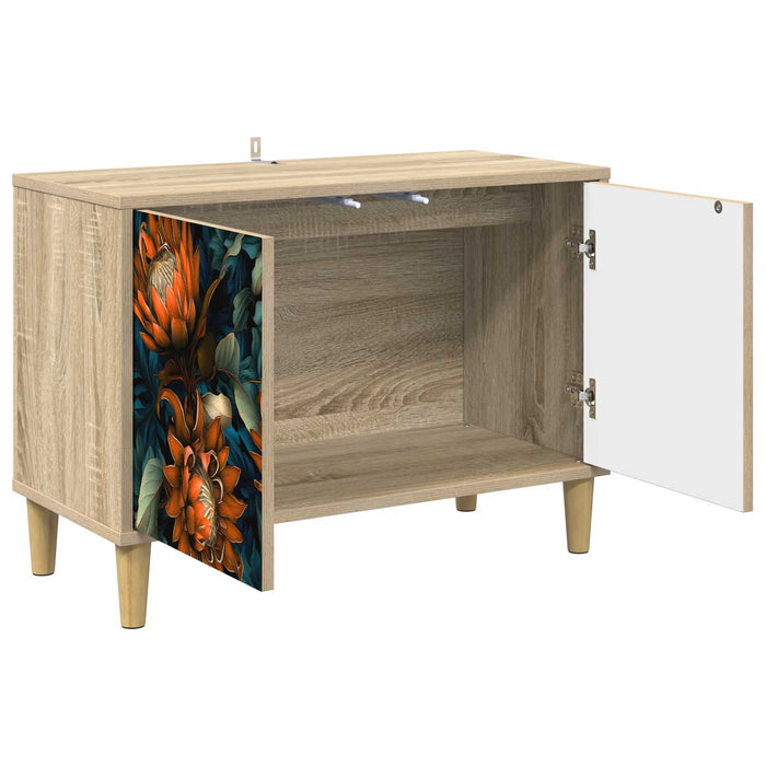 Cabinet TV LOCHEM 69 x 33 x 50 cm Sonoma Lemn prelucrat WALTI