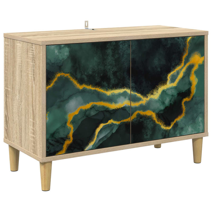 Cabinet TV WIJHE 69 x 33 x 50 cm Sonoma Lemn prelucrat WALTI