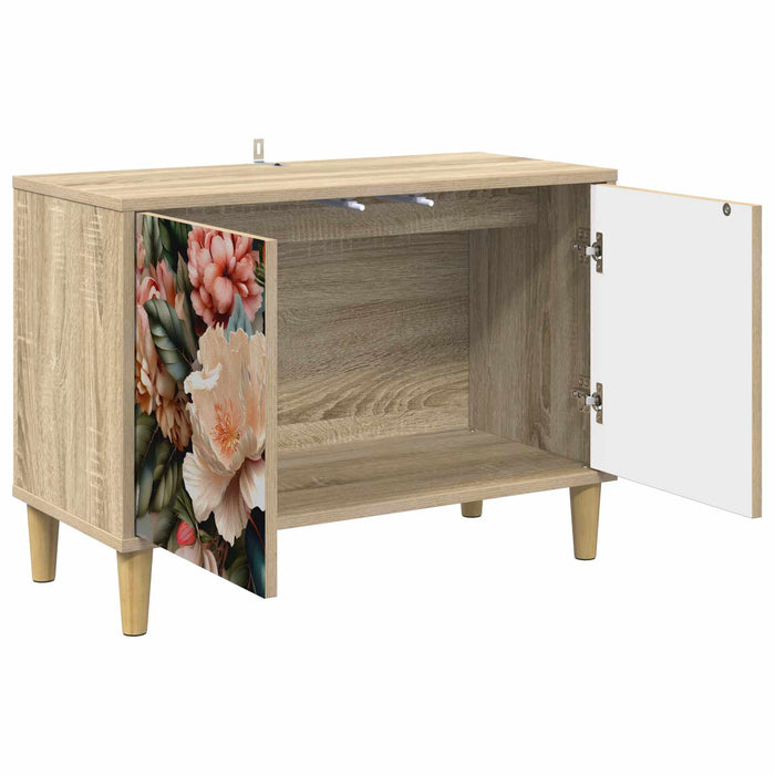 Cabinet TV BORNE 69 x 33 x 50 cm Sonoma Lemn prelucrat WALTI