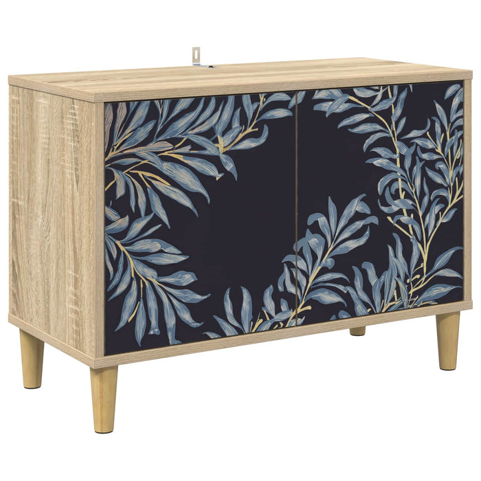 Cabinet TV DOKKUM 69 x 33 x 50 cm Sonoma Lemn prelucrat WALTI