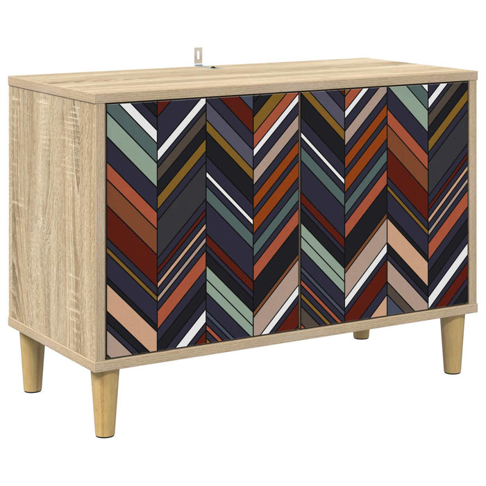 Cabinet TV OMMEN 69 x 33 x 50 cm Sonoma Lemn prelucrat WALTI