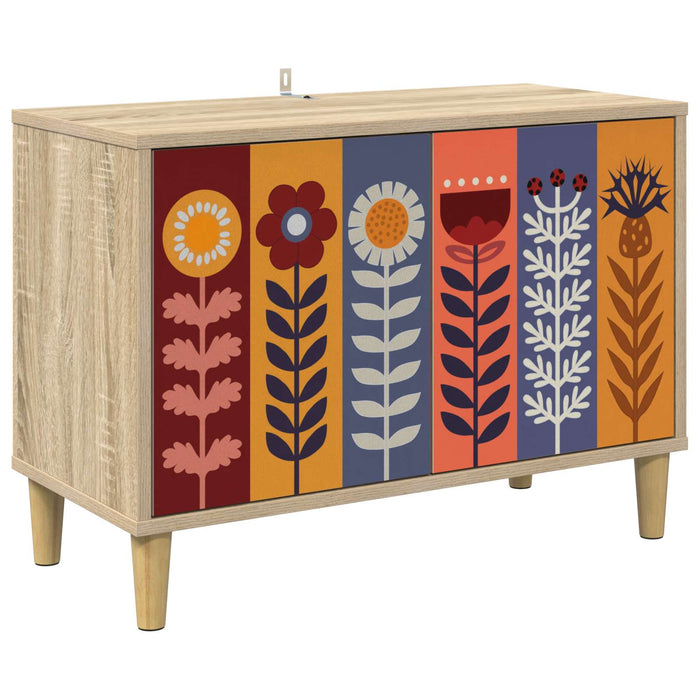 Cabinet TV ESSEN 69 x 33 x 50 cm Sonoma Lemn prelucrat WALTI